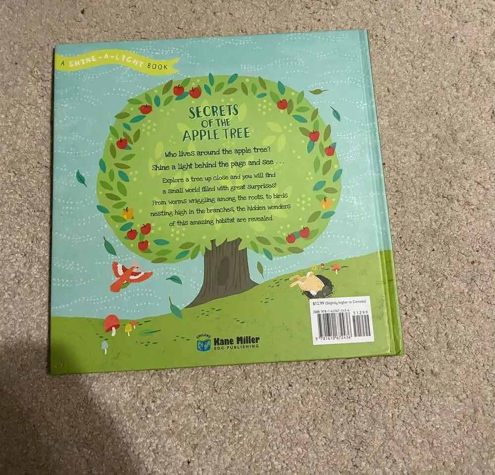 Secrets of the Apple Tree (Shine-A-Light Series) Hardcover Book